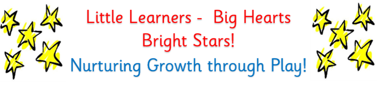 Oue Ethos, Little learners, Big Hearts, Bright Stars CU5 Ethos