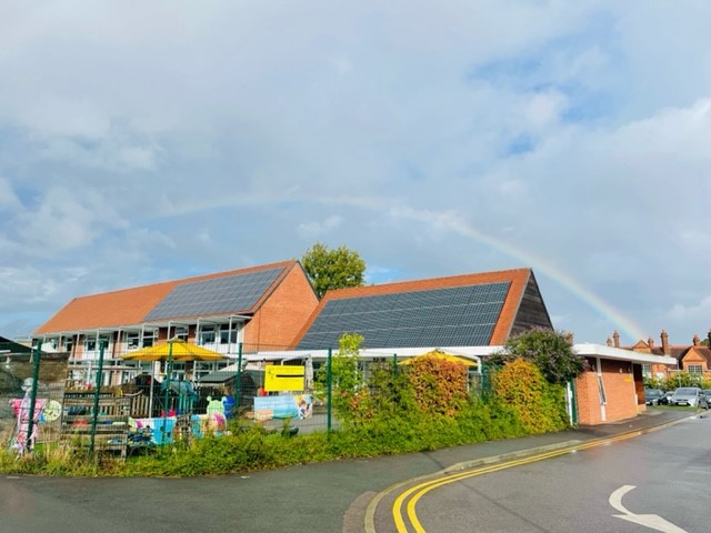 Rainbow over Crescent Under Fives